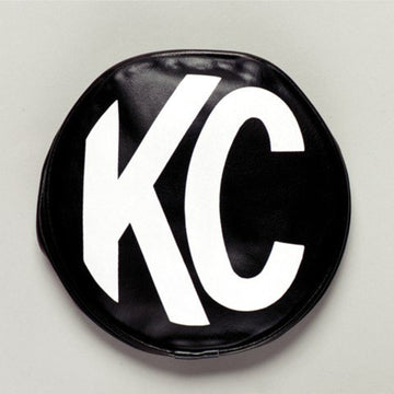 KC HiLiTES 5100 - KC Cover 6in Vinyl Black White KC PR