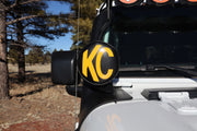 KC HiLiTES 5102 - KC Cover 6in Vinyl Black Yellow PR