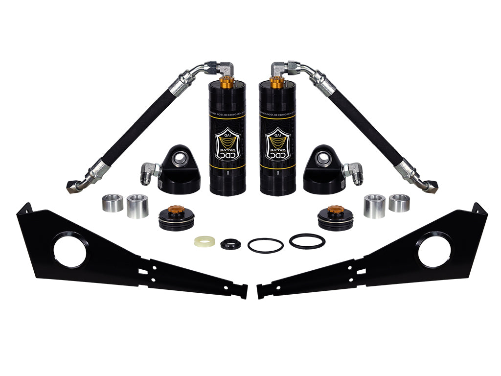 ICON Vehicle Dynamics 51035C - 05-23 TACOMA/07-14 FJ RESI CDCV UPGRADE KIT W SEALS PAIR 1