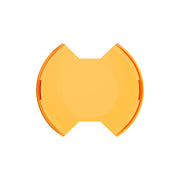 KC HiLiTES 5104 - KC Amber Shield for 6" SlimLite LED lights EA 4