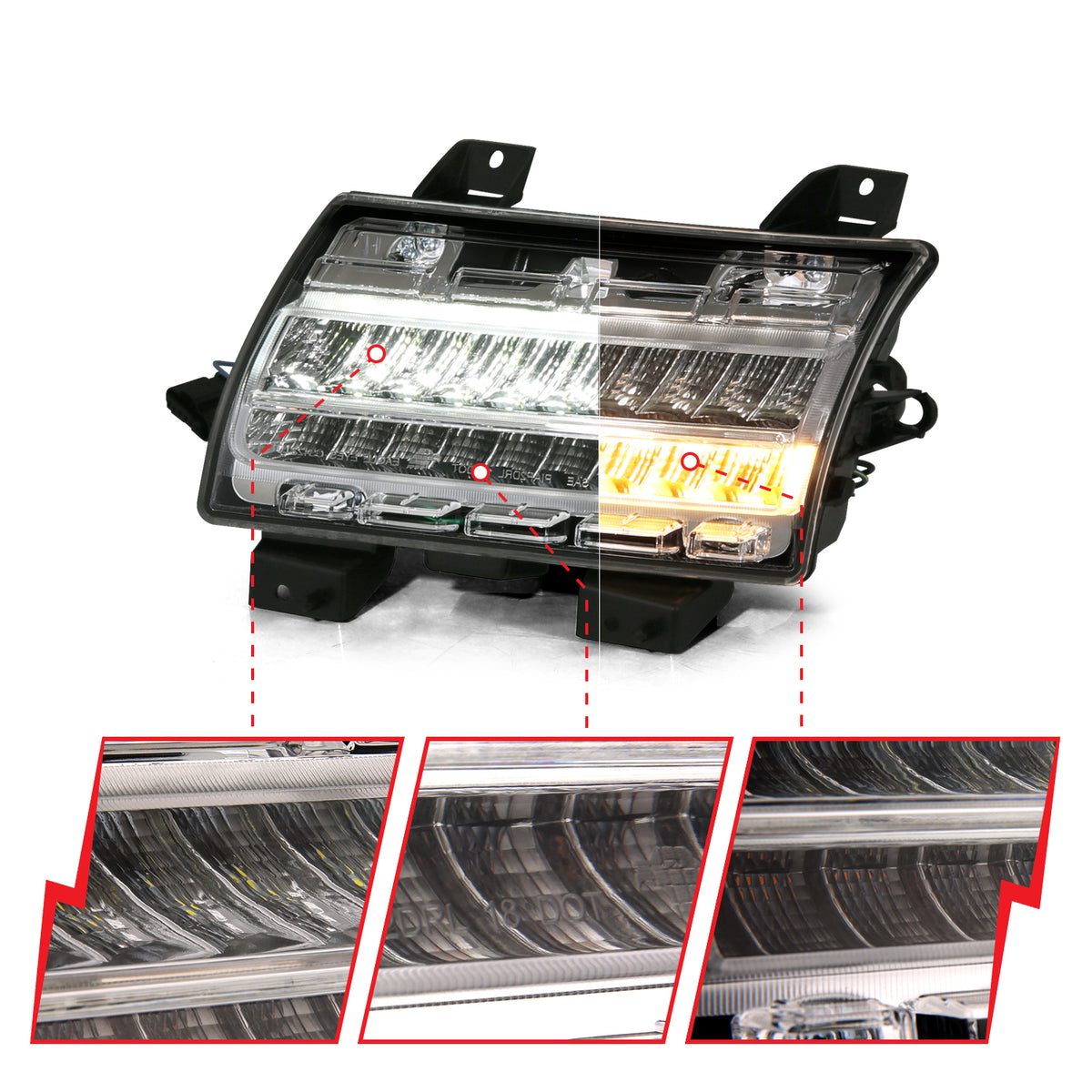 ANZO USA 511083 - Side Marker Light Assembly