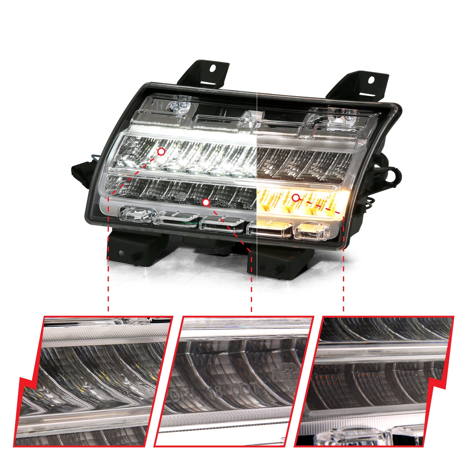 ANZO USA 511083 - Side Marker Light Assembly