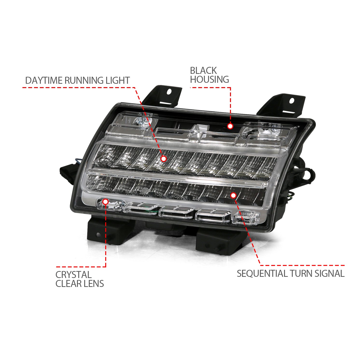 ANZO USA 511083 - Side Marker Light Assembly