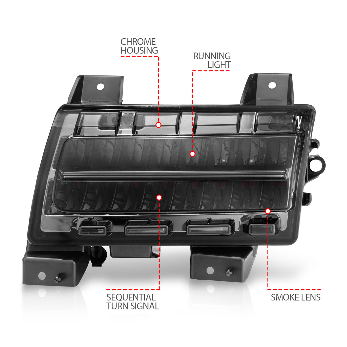 ANZO USA 511085 - Side Marker Light Assembly