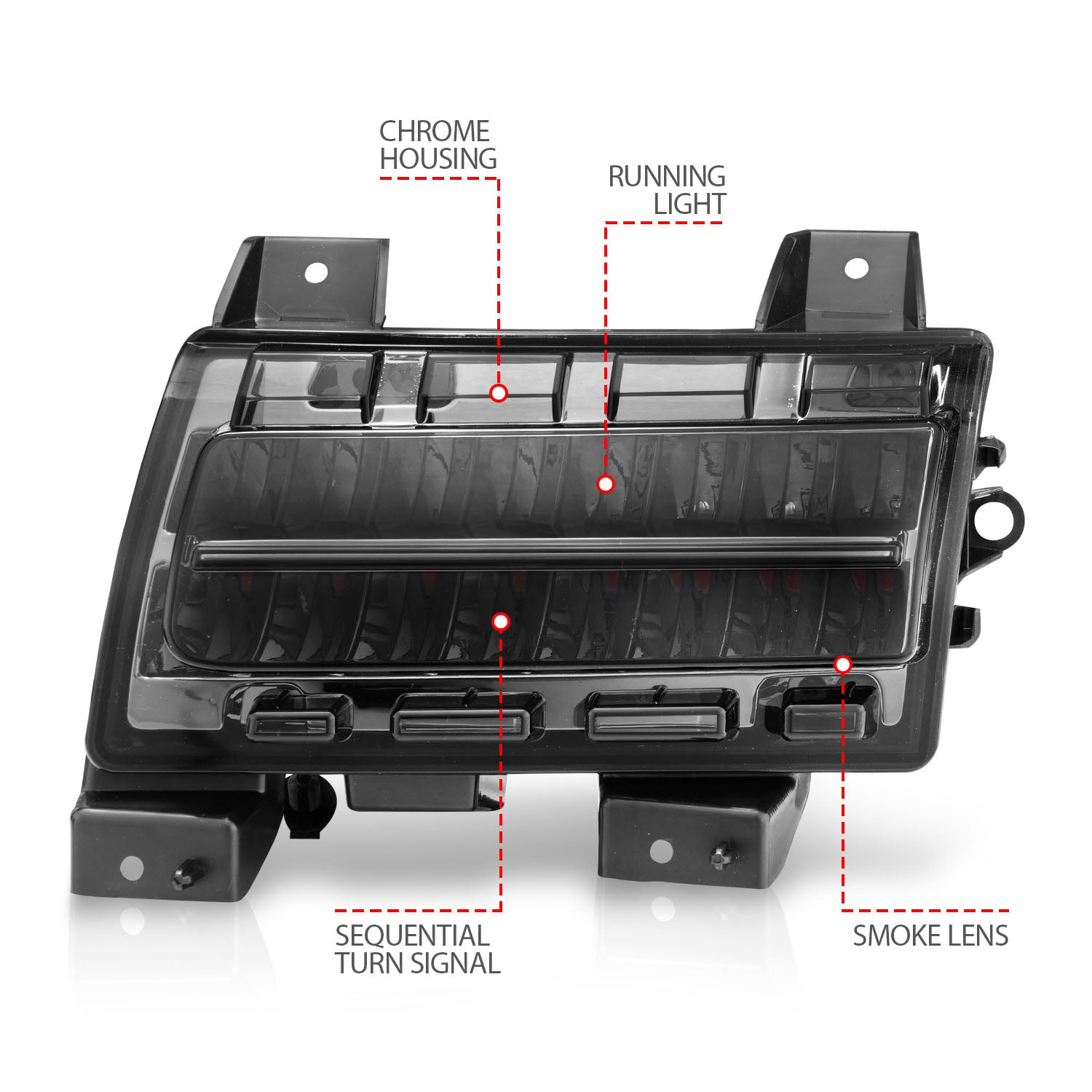 ANZO USA 511085 - Side Marker Light Assembly
