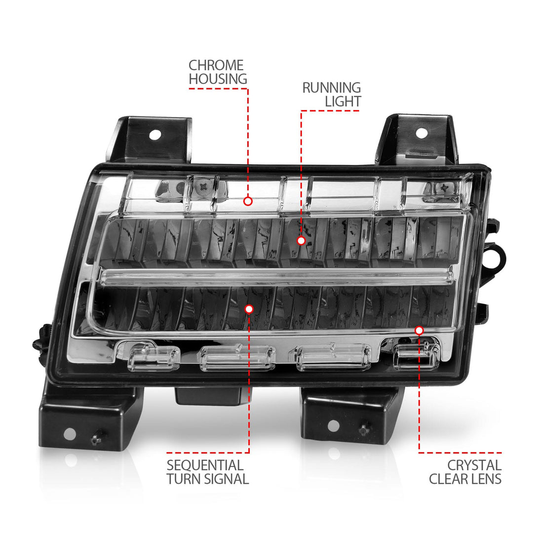 ANZO USA ANZO USA 511086 Side Marker Light Assembly