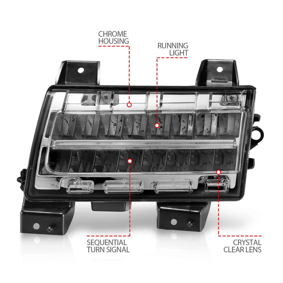 ANZO USA 511086 - Side Marker Light Assembly