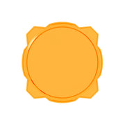 KC HiLiTES 5112 - KC Shield Pro6 Gravity LED 6in Amber EA 2