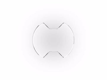 KC HiLiTES 5120 - SlimLite® 6" Light Shield - SAE Driving Beam - Clear