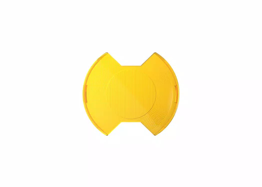 KC HiLiTES 5121 - SlimLite® 6" Light Shield - SAE Driving Beam - Selective Yellow