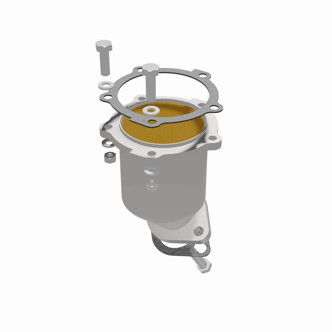 MagnaFlow Exhaust Products 51253 - OEM Grade Direct-Fit Catalytic Converter 4