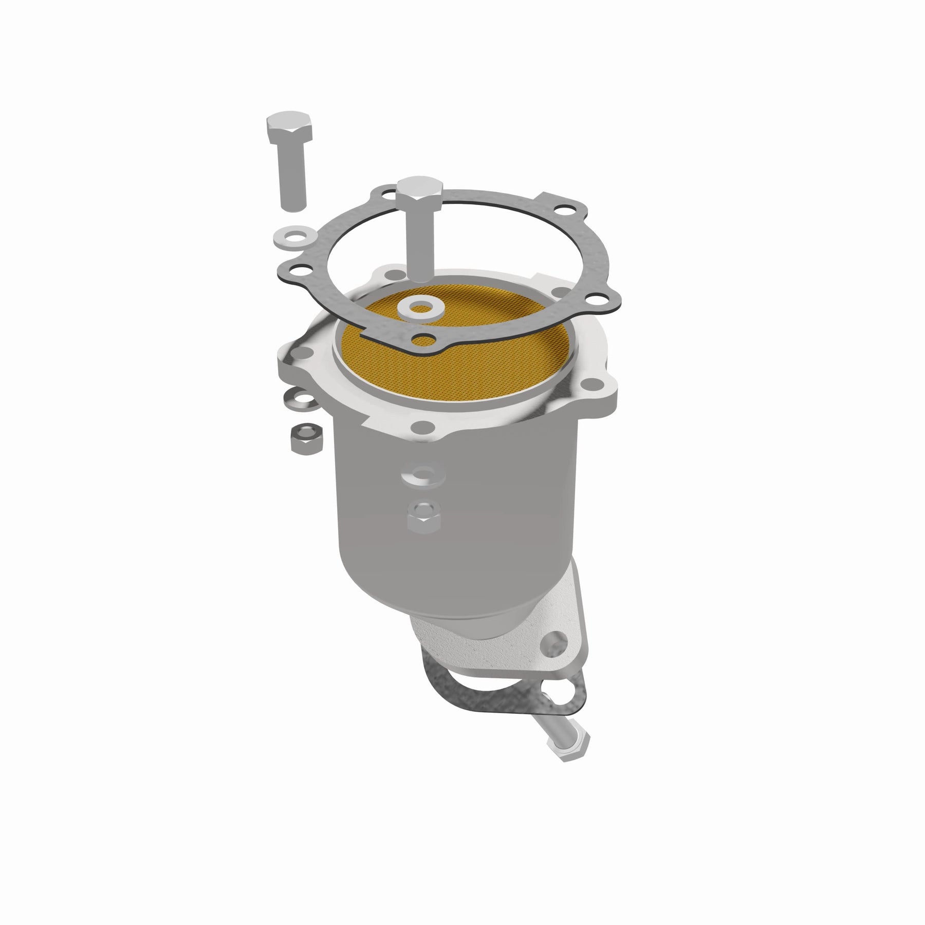 MagnaFlow Exhaust Products 51253 - OEM Grade Direct-Fit Catalytic Converter 4