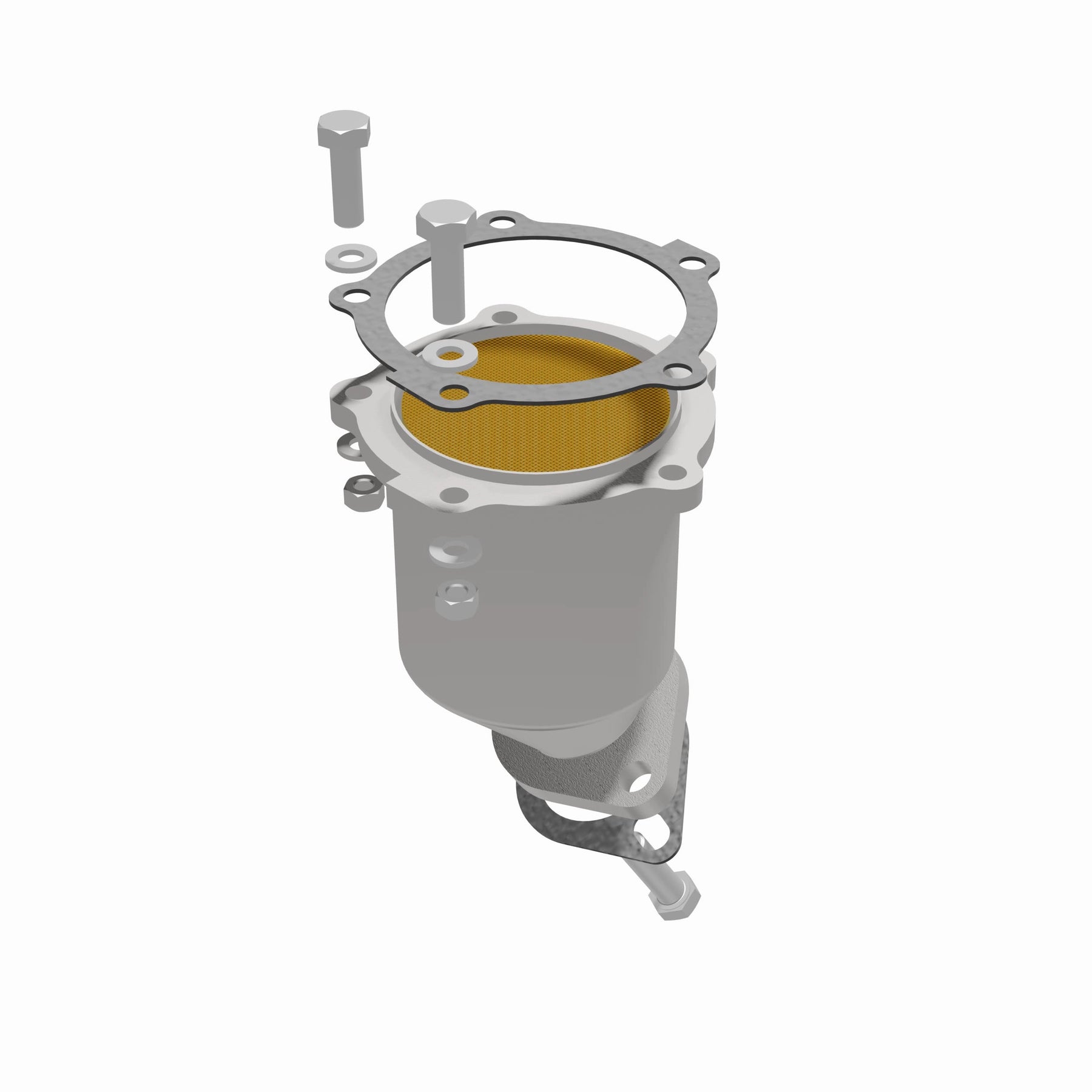 MagnaFlow Exhaust Products 51253 - OEM Grade Direct-Fit Catalytic Converter 5