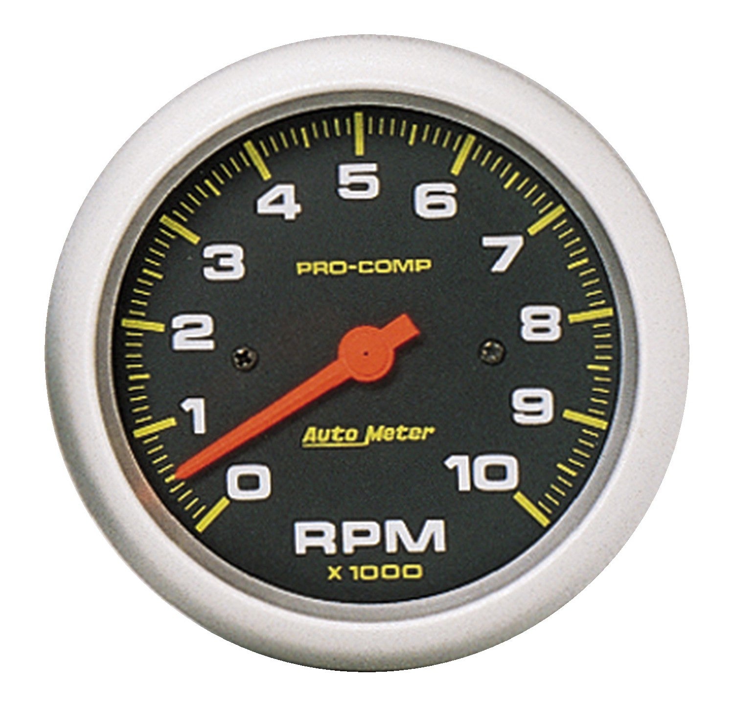 AutoMeter 5161 - GAUGE, TACHOMETER, 3 3/8", 10K RPM, IN-DASH, PRO-COMP 3