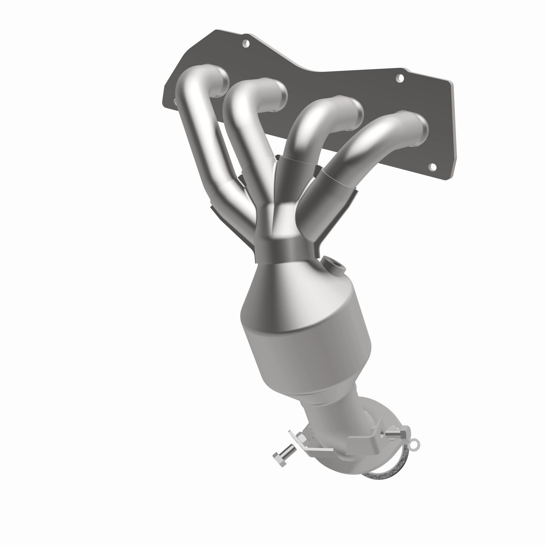 MagnaFlow Exhaust Products 51800 OEM Grade one-piece catalytic converter with integrated exhaust manifold for 2010-2011