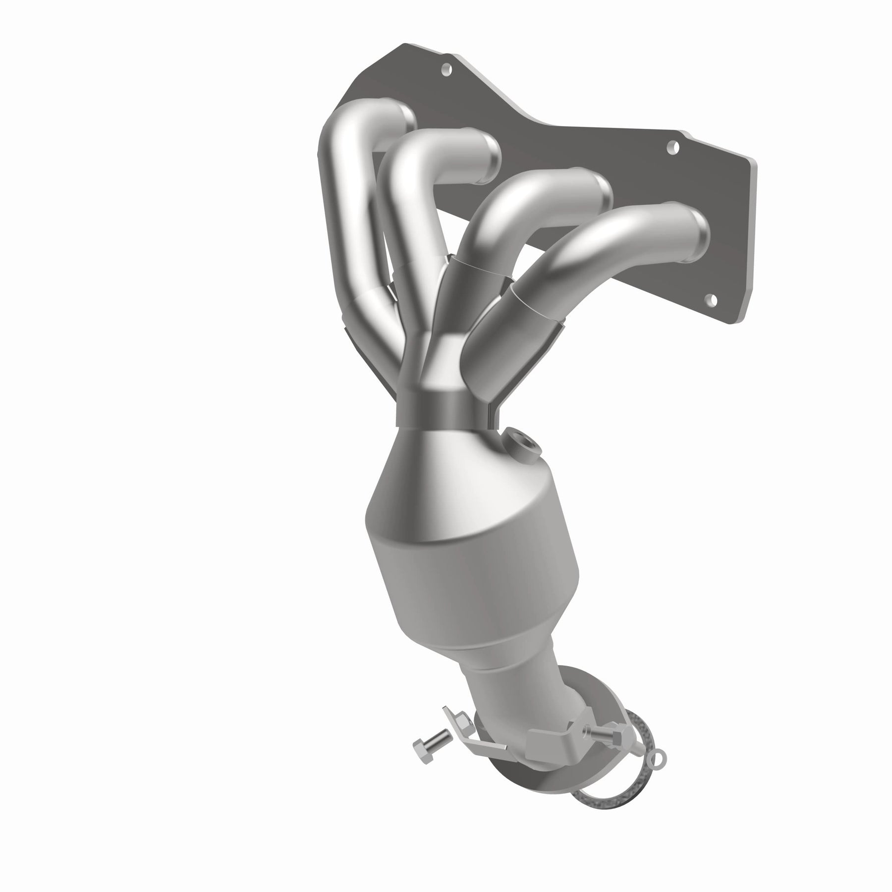MagnaFlow Exhaust Products 51800 OEM Grade one-piece catalytic converter with integrated exhaust manifold for 2010-2011