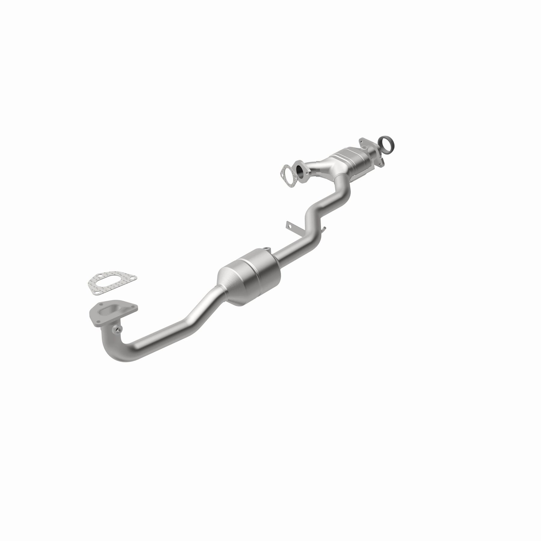 MagnaFlow Exhaust Products 51864 OEM Grade one-piece catalytic converter with integrated exhaust manifold for 2004-2005