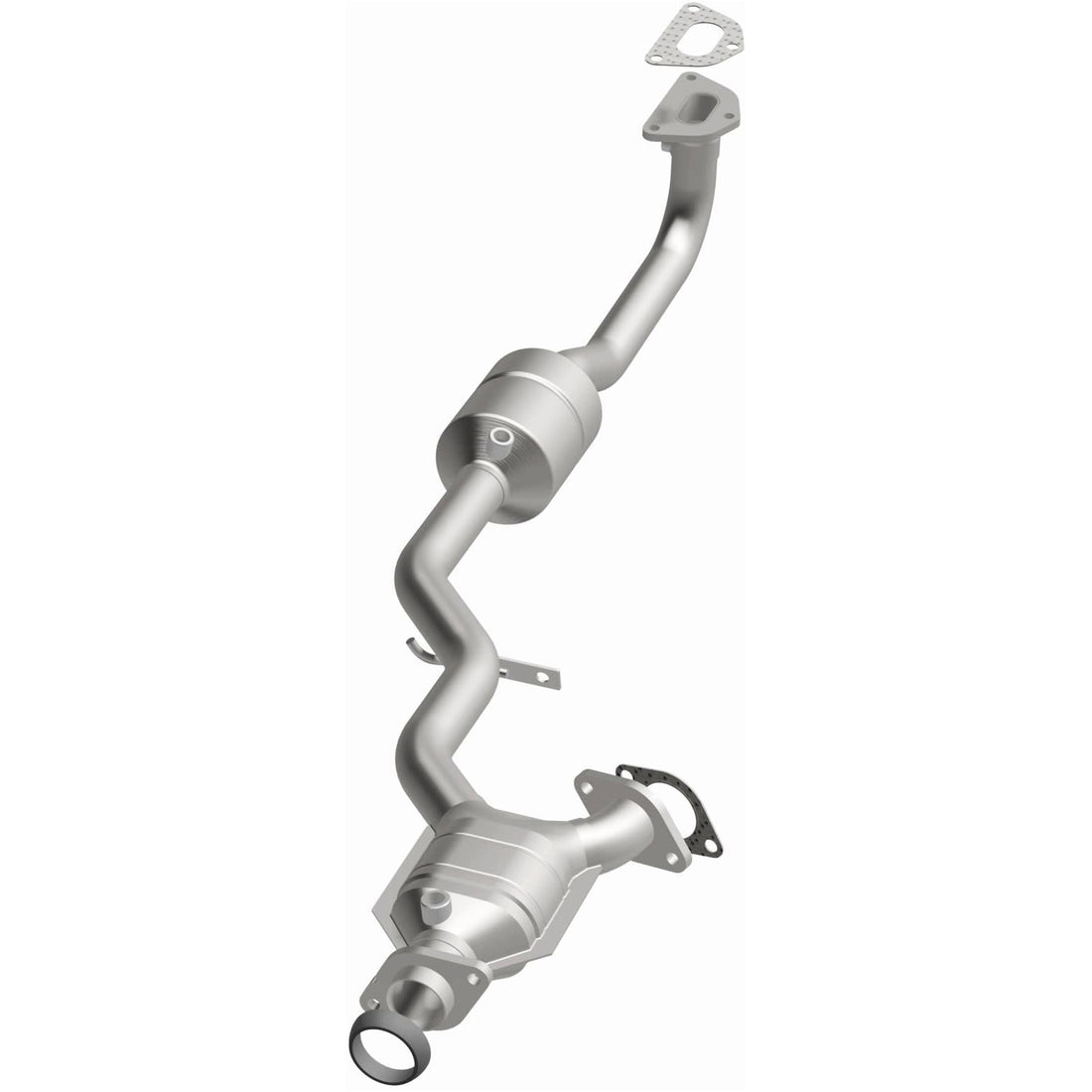 MagnaFlow Exhaust Products 51864 OEM Grade one-piece catalytic converter with integrated exhaust manifold for 2004-2005