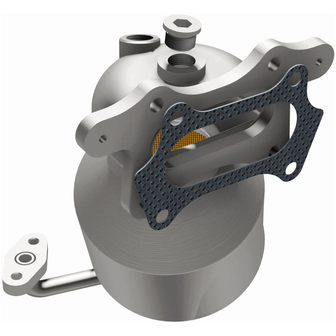 MagnaFlow Exhaust Products 52030 OEM Grade one-piece catalytic converter with integrated exhaust manifold for 2010-2014