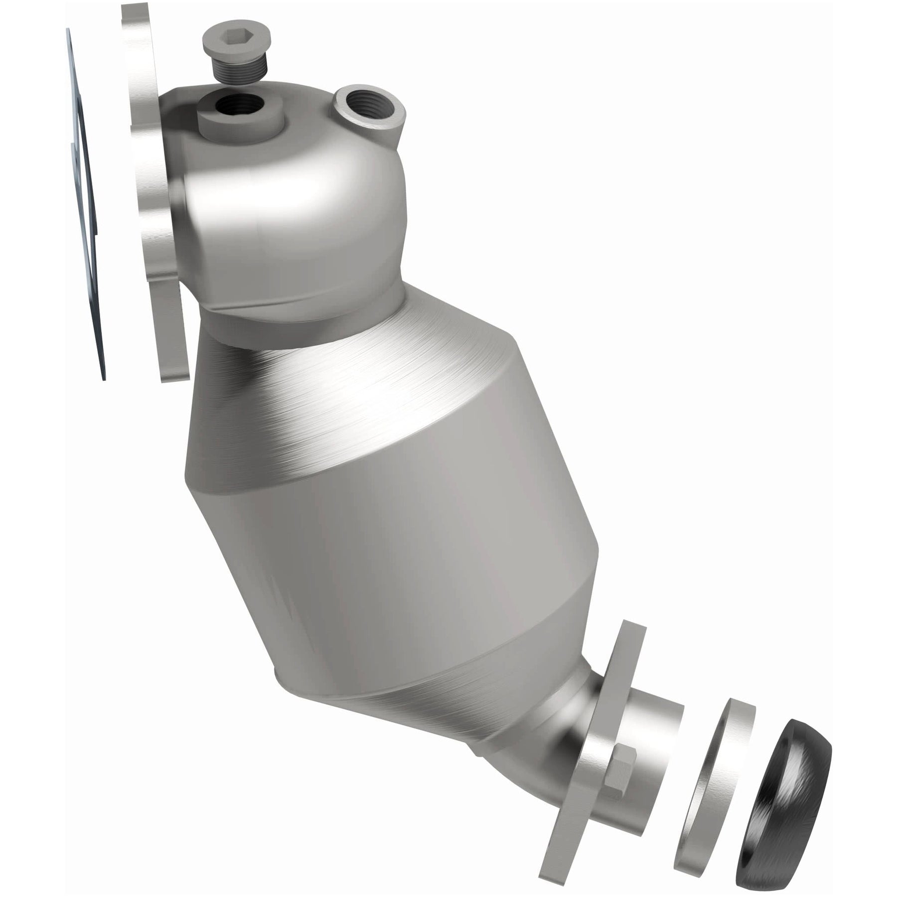 MagnaFlow Exhaust Products 52030 OEM Grade one-piece catalytic converter with integrated exhaust manifold for 2010-2014
