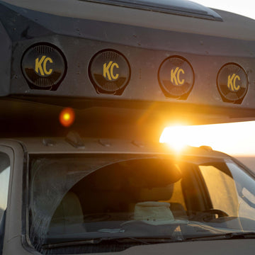 KC HiLiTES 5206 - SlimLite 8" LED - Light Cover - Black 2