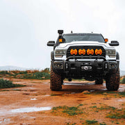 KC HiLiTES 5208 - SlimLite 8" LED - Light Shield - Amber 5