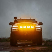 KC HiLiTES 5208 - SlimLite 8" LED - Light Shield - Amber 3