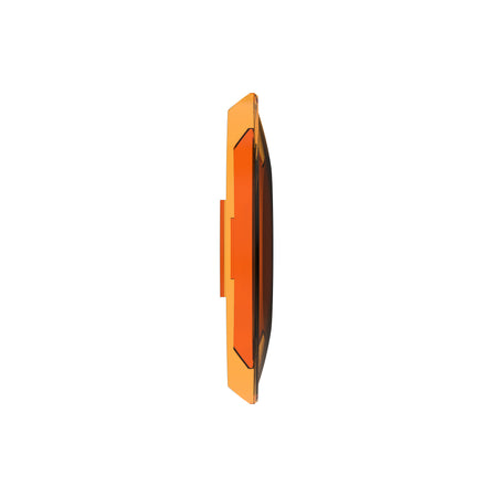 KC HiLiTES 5208 - SlimLite 8" LED - Light Shield - Amber 13