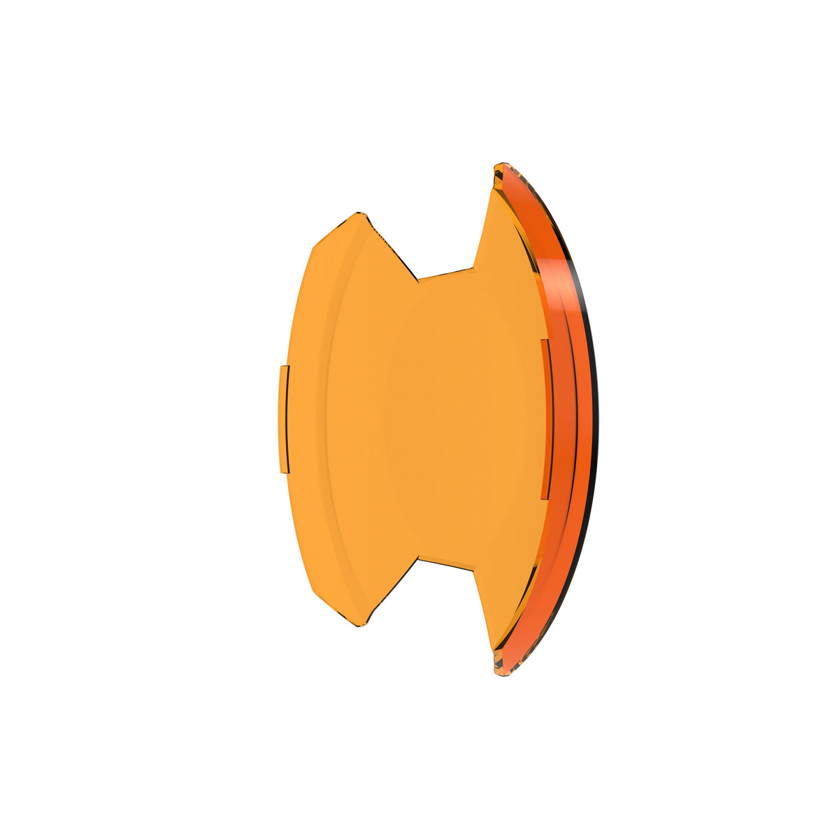 KC HiLiTES 5208 - SlimLite 8" LED - Light Shield - Amber 10