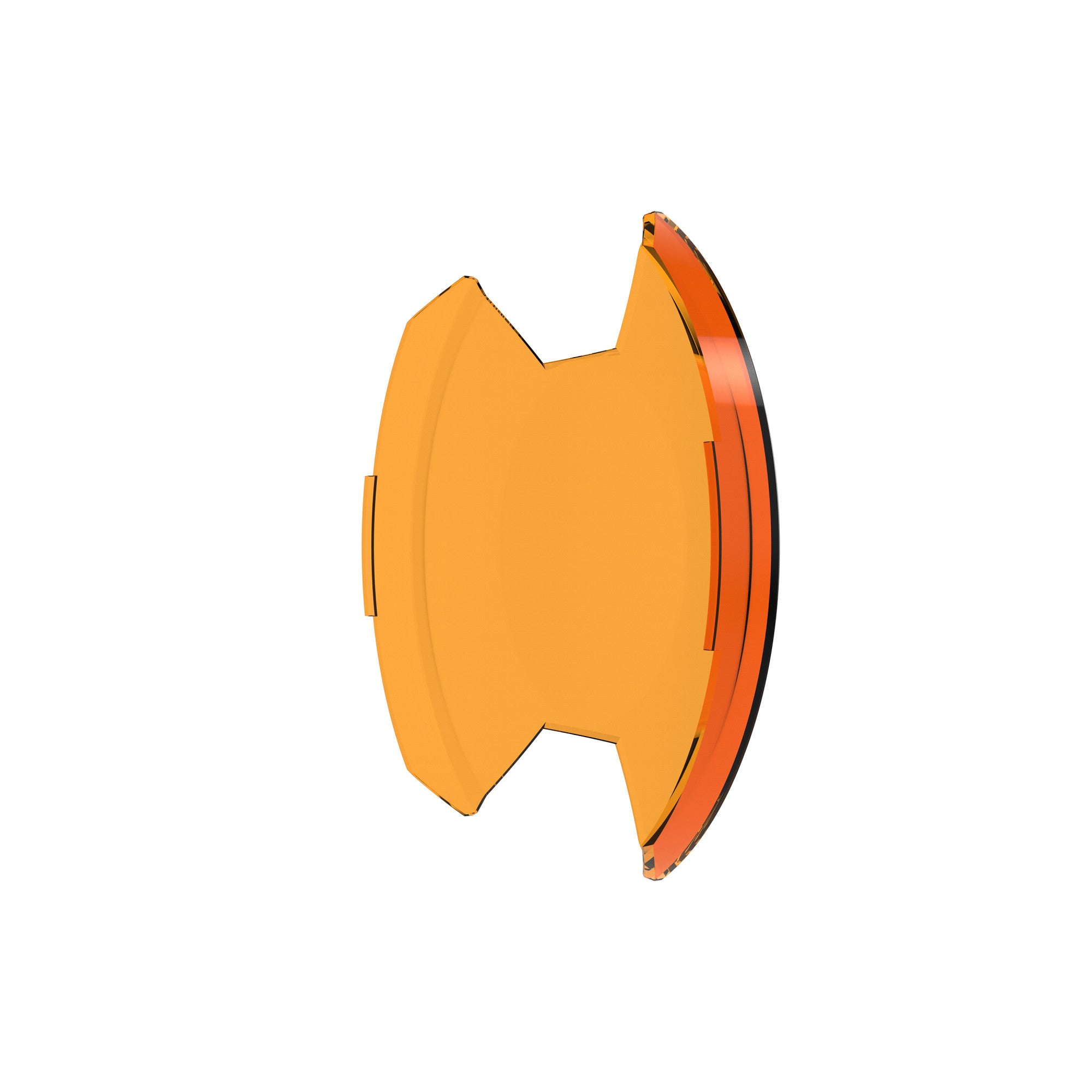 KC HiLiTES 5208 - SlimLite 8" LED - Light Shield - Amber 10