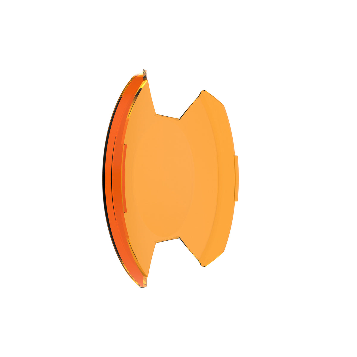 KC HiLiTES 5208 - SlimLite 8" LED - Light Shield - Amber 14