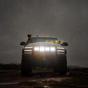 KC HiLiTES 5209 - SlimLite 8" LED - Light Shield - SAE Driving - Clear
