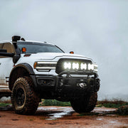 KC HiLiTES 5209 - SlimLite 8" LED - Light Shield - SAE Driving - Clear