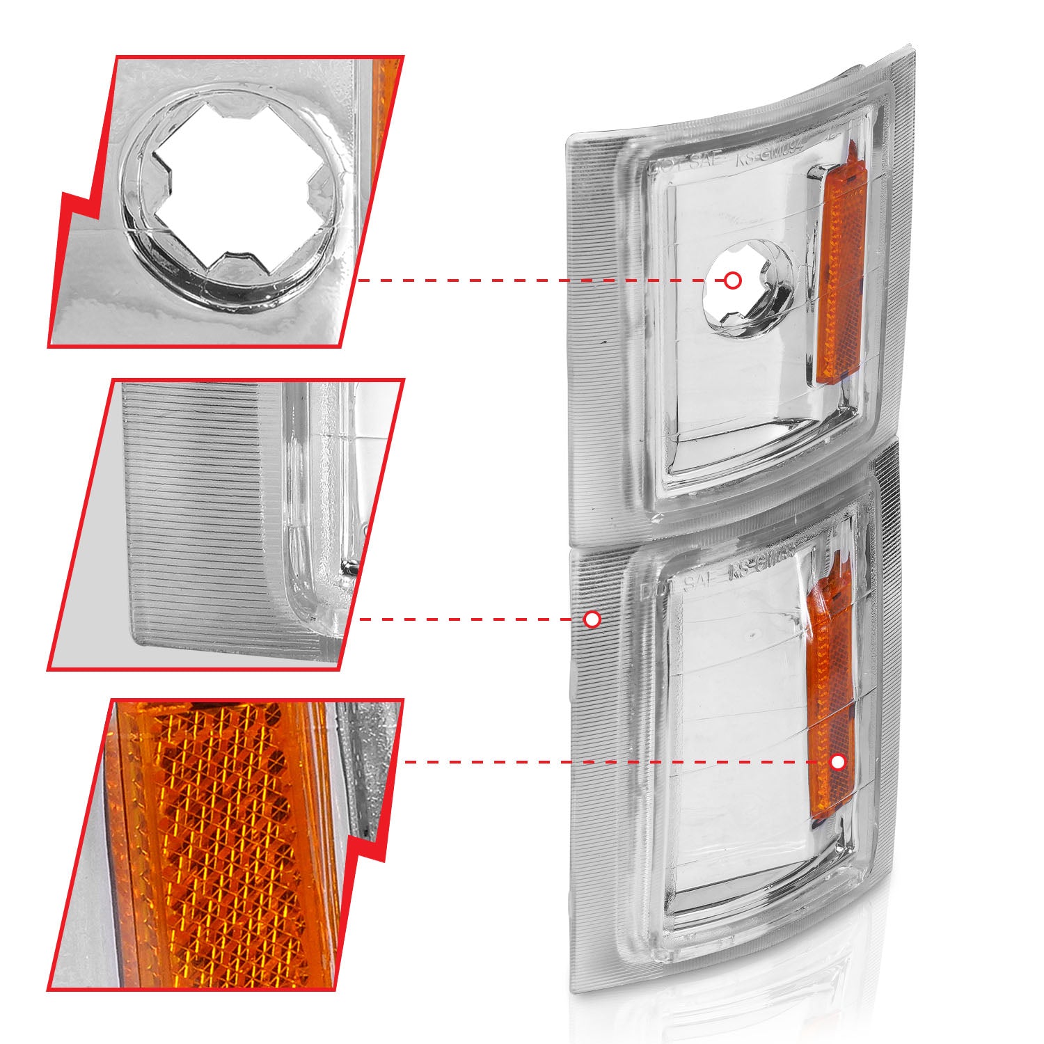 ANZO USA 521041 - Cornering Light Assembly