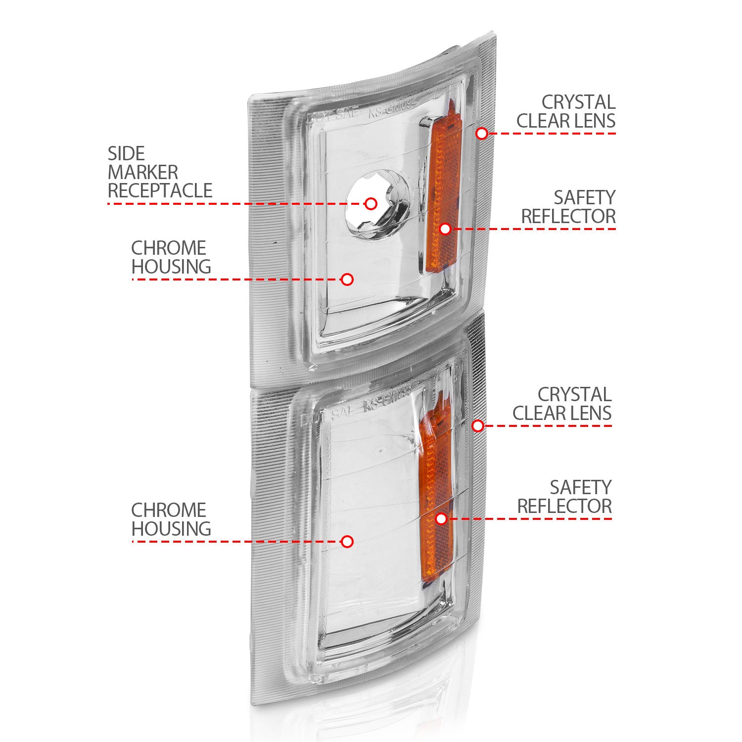 ANZO USA 521041 - Cornering Light Assembly
