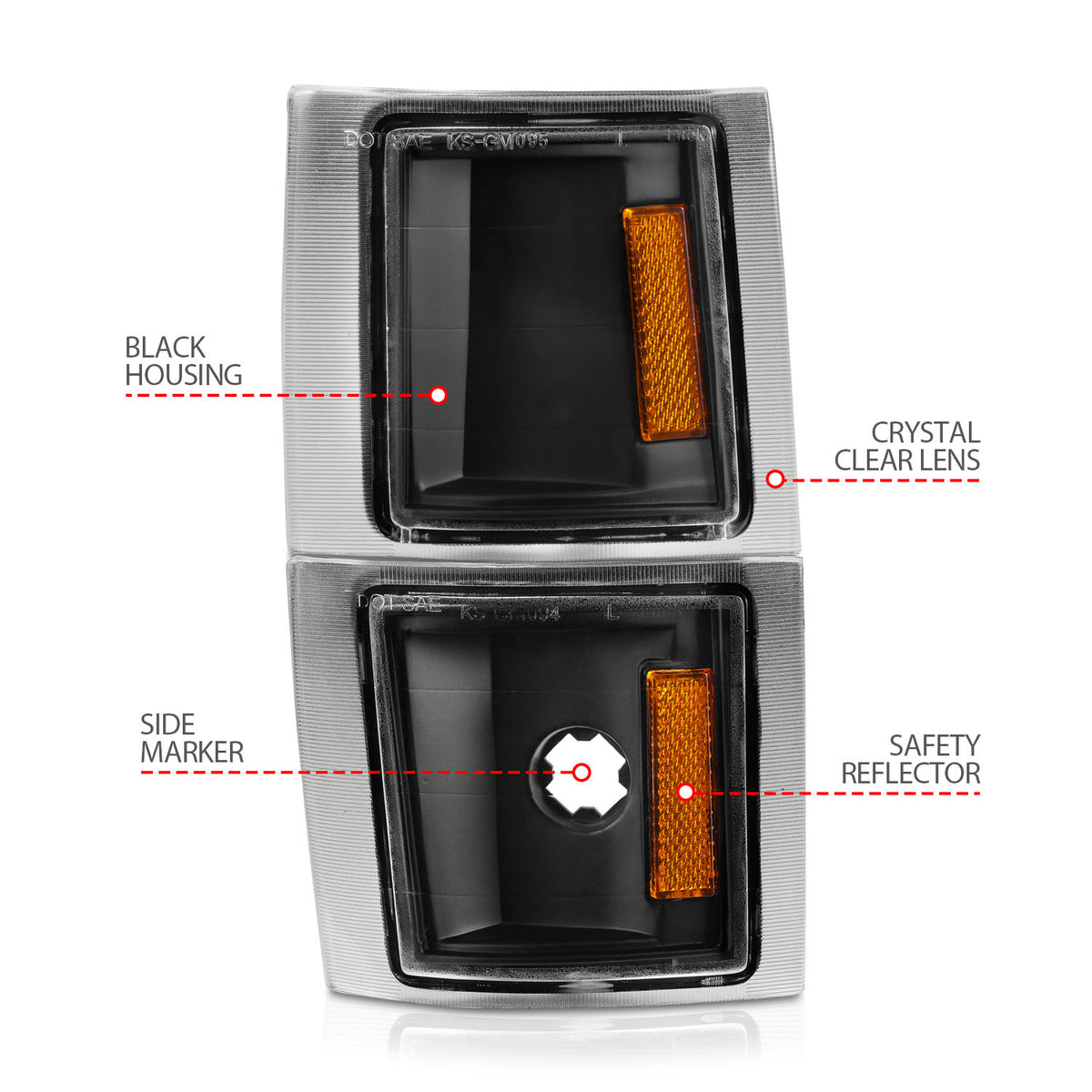 ANZO USA 521042 - Cornering Light Assembly