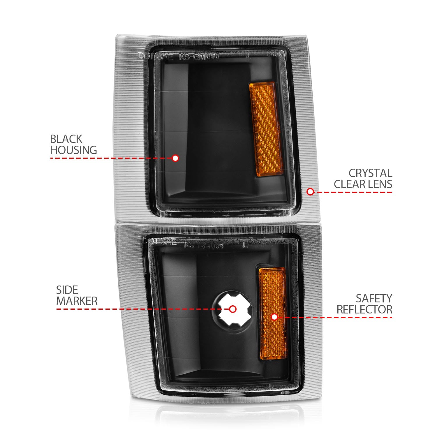 ANZO USA ANZO USA 521042 Cornering Light Assembly