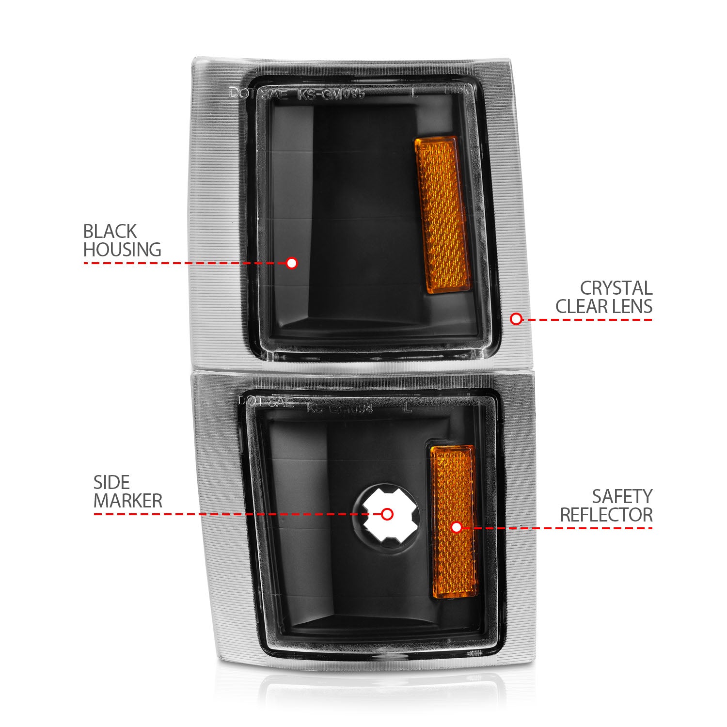 ANZO USA 521042 - Cornering Light Assembly