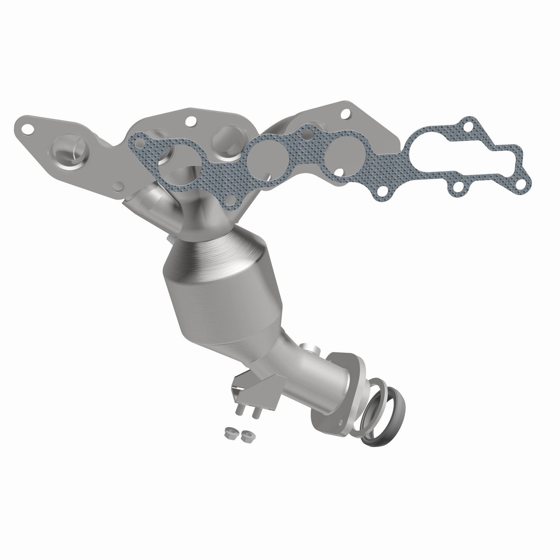 MagnaFlow Exhaust Products 52216 OEM Grade one-piece catalytic converter with integrated exhaust manifold for 2006-2015