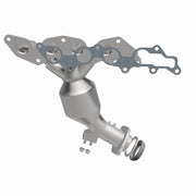 MagnaFlow Exhaust Products 52216 OEM Grade one-piece catalytic converter with integrated exhaust manifold for 2006-2015