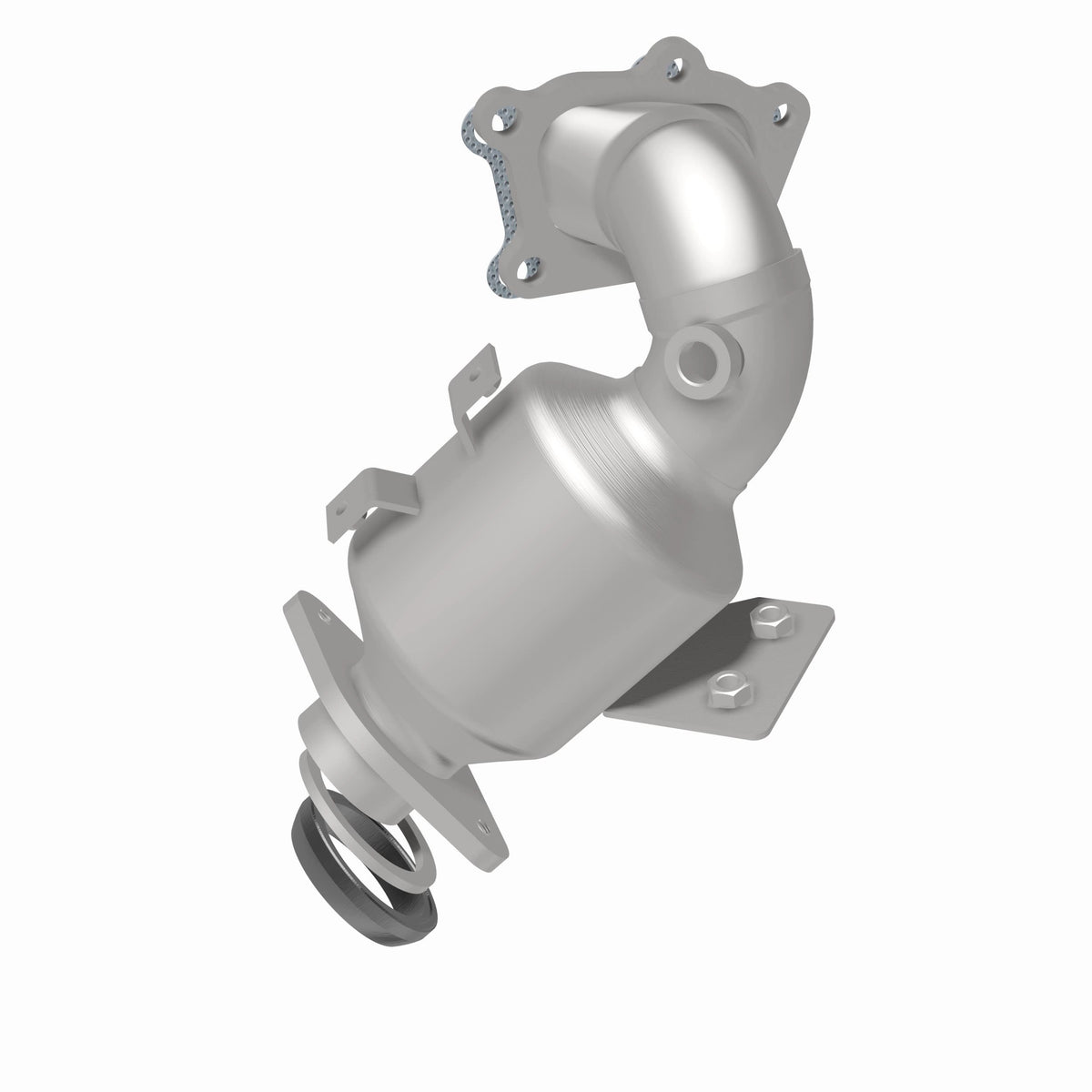 MagnaFlow Exhaust Products 52312 OEM Grade one-piece catalytic converter with integrated exhaust manifold for 2006-2012