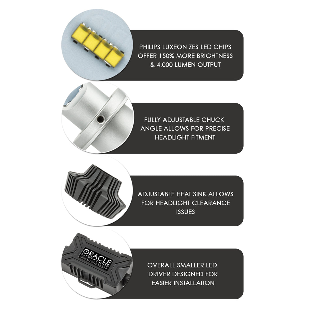 Oracle Lighting 5235-001 Headlight Bulb Set