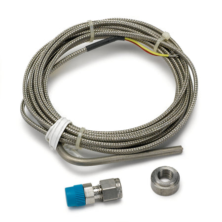 AutoMeter 5244 - TC KIT, TYPE K, 3/16" DIA, OPEN TIP, 10FT, INCL STAINLESS COMP & WELD BOSS 3