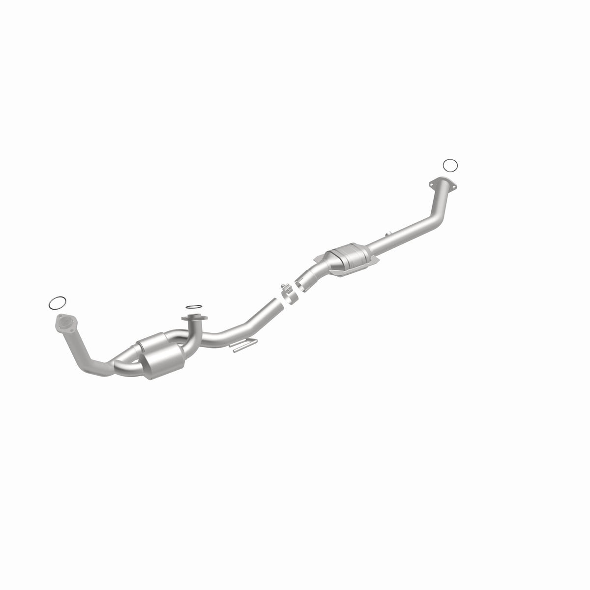 MagnaFlow Exhaust Products 52457 OEM Grade premium catalytic converter for 1998-2000 Toyota Sienna, view 4