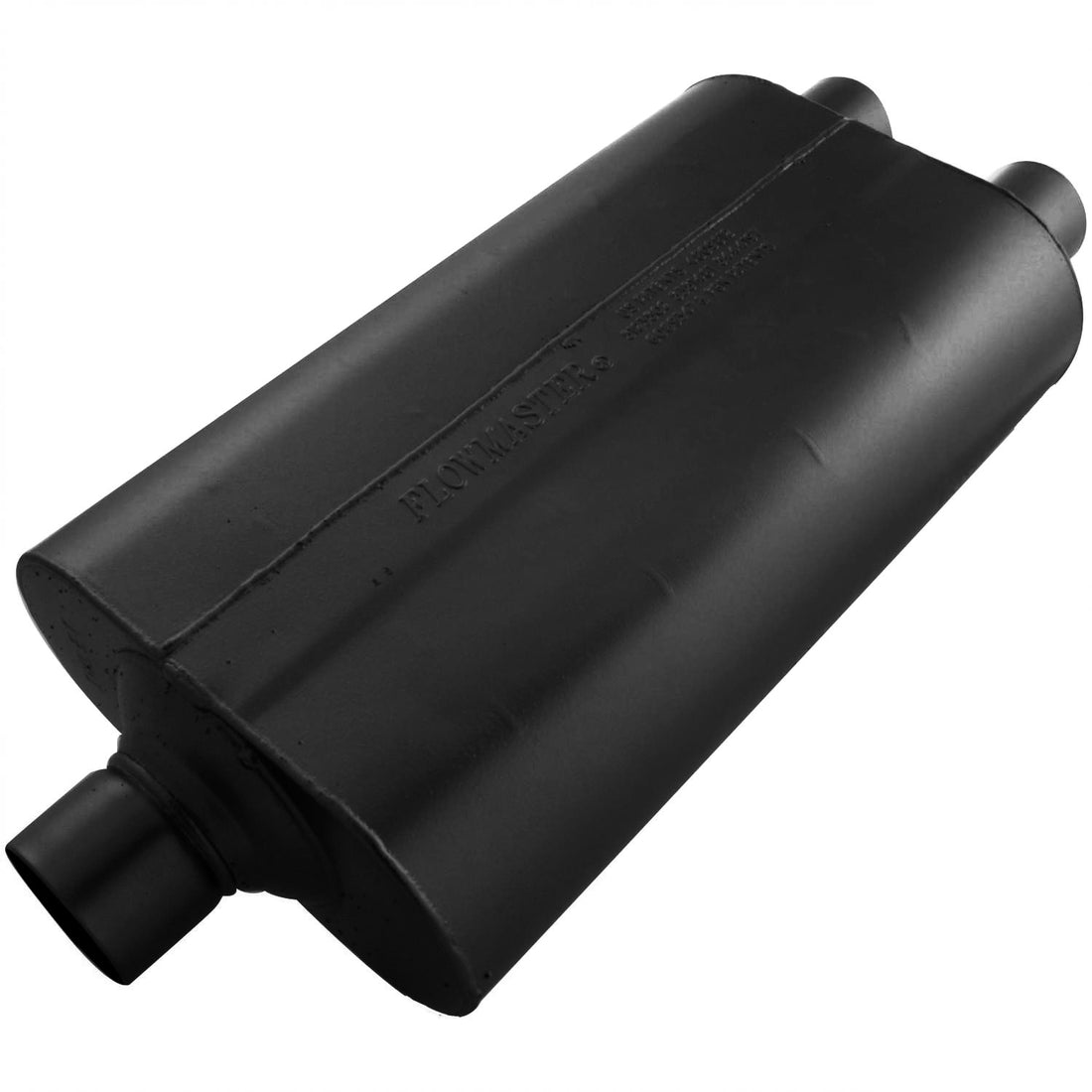 Flowmaster 525552 - Super 50 Series Chambered Muffler Super 50 2.50 Center In 2.25 Dual Out Mild Sound Flowmaster 1