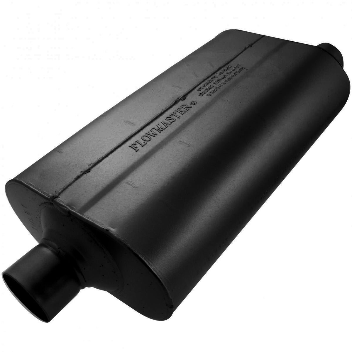 Flowmaster 52557 - Super 50 Series Chambered Muffler Super 50 2.50 Center In 2.50 Offset Out Mild Sound Flowmaster 4
