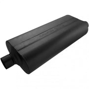 Flowmaster Exhaust Flowmaster 52572 - 70 Series Chambered Muffler 70 Series 2.50 Center In 2.50 Offset Out Mild Sound Flowmaster