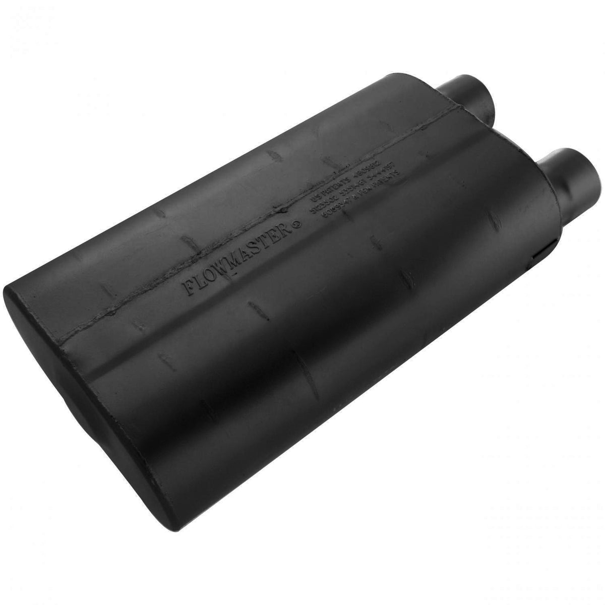 Flowmaster 52580 - 80 Series Chambered Muffler 80 Series Crossflow 2.50 Offset In 2.50 Same Side Out Aggressive Sound Flowmaster 1
