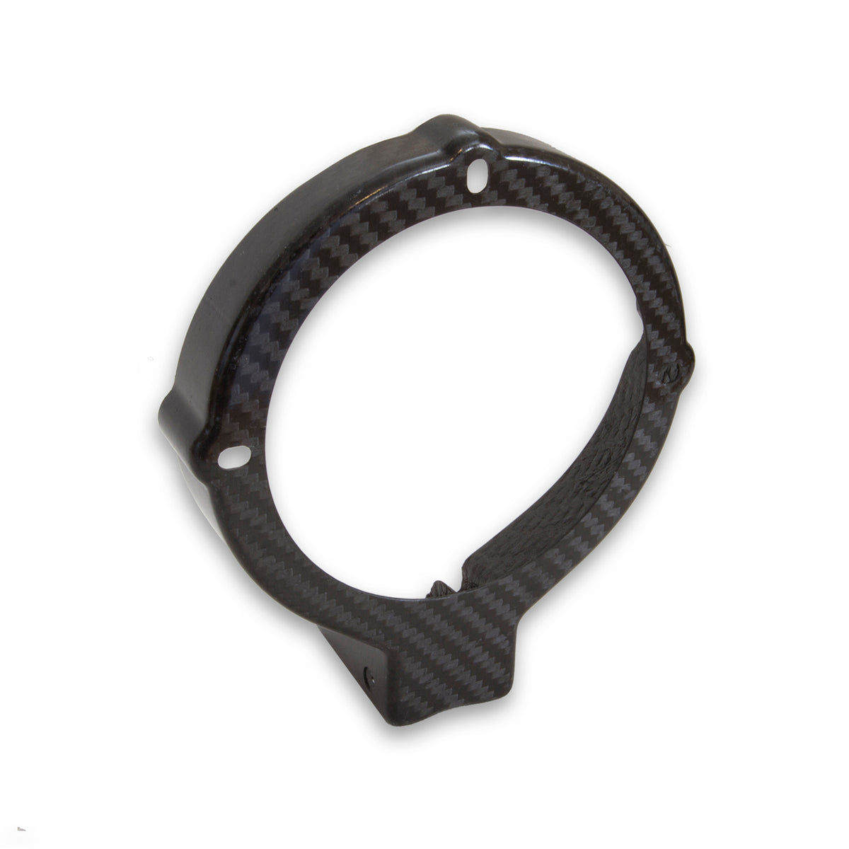 AutoMeter 5264 - TACHOMETER MOUNT, CARBON FIBER, FOR 5" ELITE PIT ROAD SPEED TACHS 3