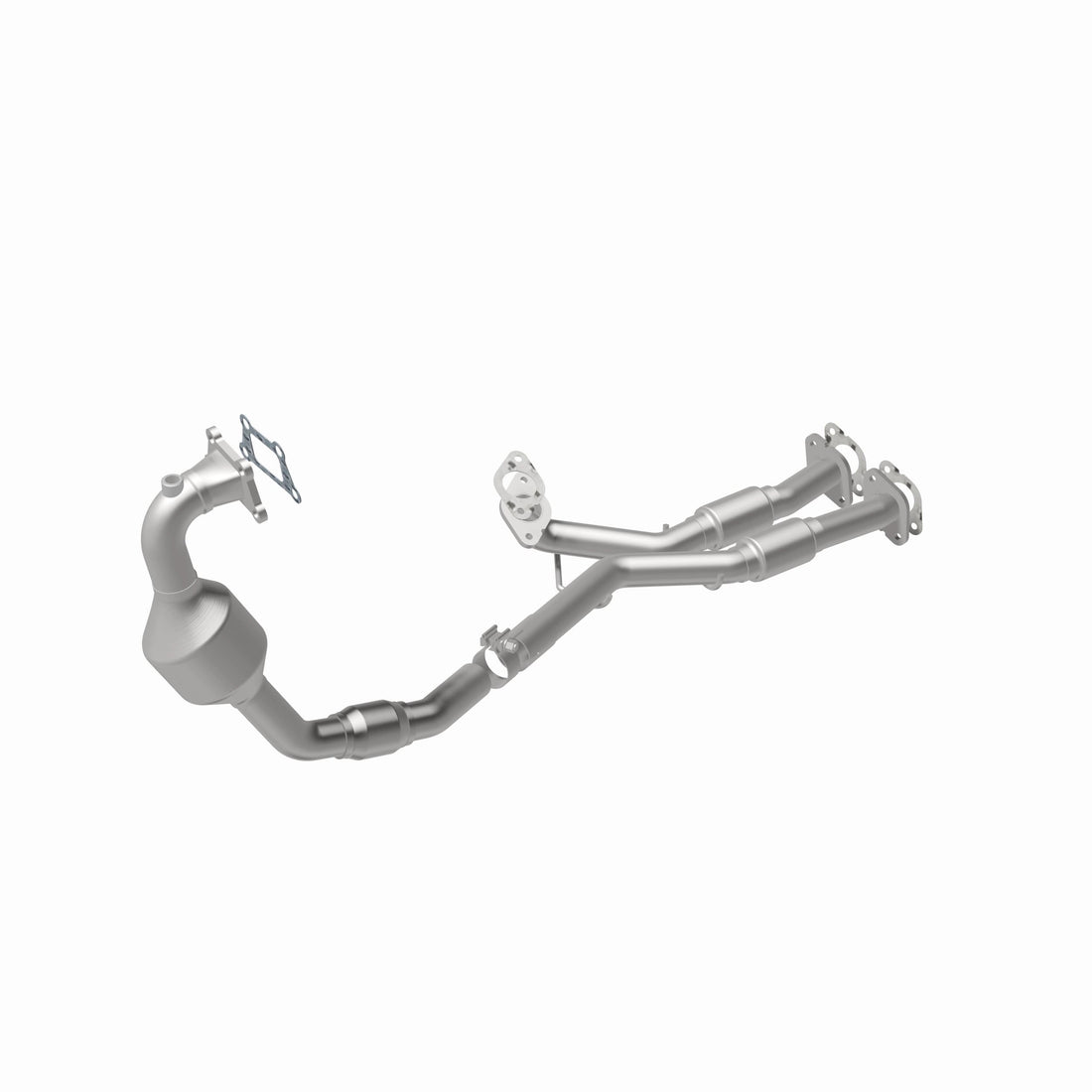MagnaFlow Exhaust Products 52647 OEM Grade two-piece catalytic converter with integrated exhaust manifold for 2012-2016